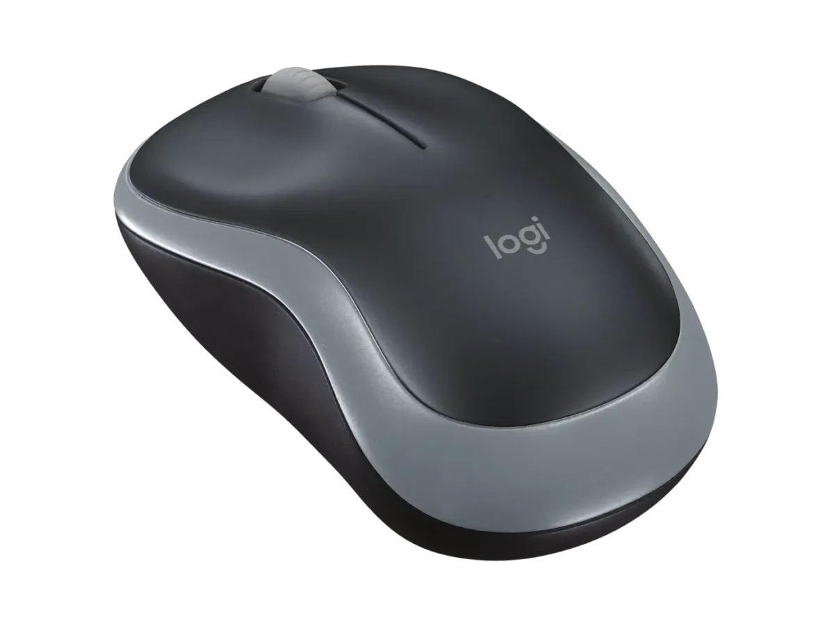 Logitech Wireless Mouse M185 Gris - prix maroc
