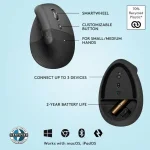 Logitech Lift Graphite - GamePlus