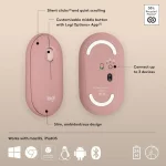 Logitech Pebble 2 M350s Rose - GamePlus
