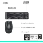 Logitech Desktop MK220 Sans fil - Ensemble Logitech