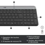 Logitech Desktop MK470 Sans fil - GamePLus