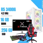 Setup Complet PC Gamer Ryzen 5 3400G / 16GB / 256GB SSD – Image 2