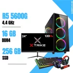 Setup Complet PC Gamer Ryzen 5 5600G / 16GB / 256GB SSD
