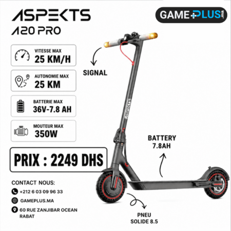 ASPEKTS A20 PRO - Prix Maroc