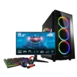 Setup Gamer R5 5600 RX 9060 XT 8GB + 24B36X + GM401 4in1