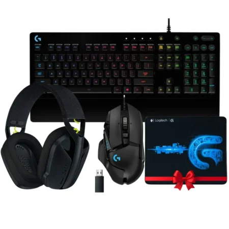 Logitech G213 Prodigy + Logitech G435 Lightspeed + Logitech G502 HERO