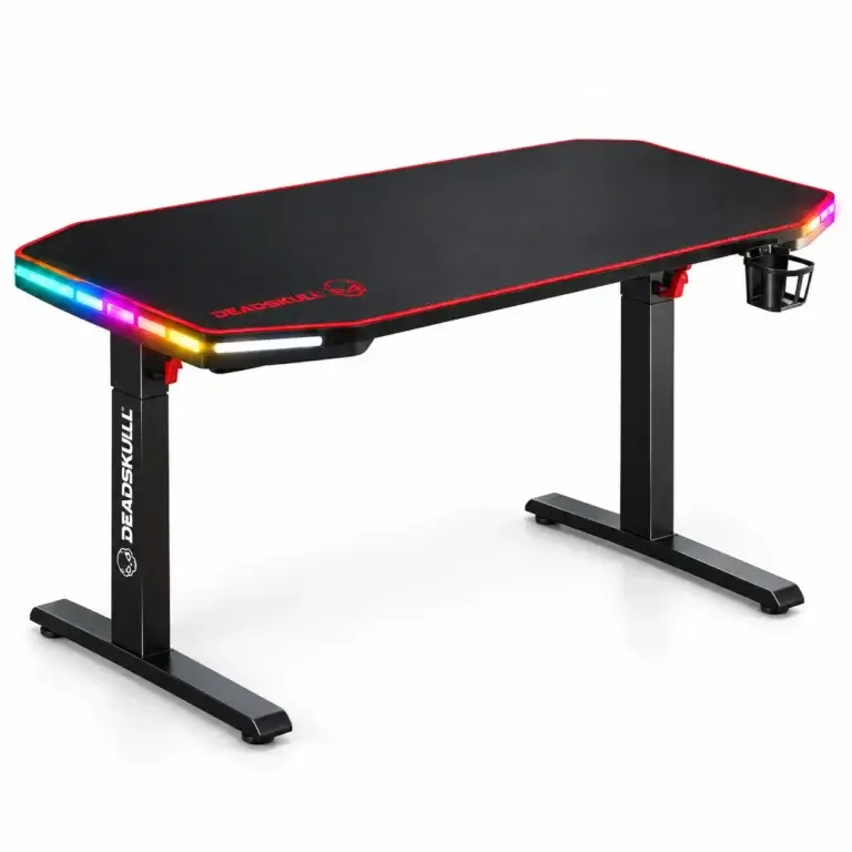 Bureau Gamer RGB ADJUSTABLE HA 04 – DEADSKULL 140*60*73 CM