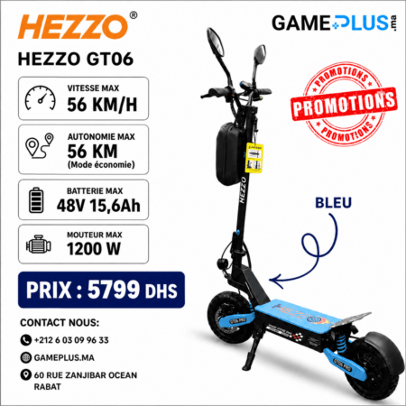 Hezzo GT06 PRO + Sac Gratuit