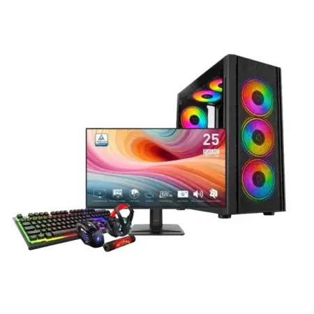Setup Gamer R5 3600X RTX 3050 6GB + MP251L E2 + Pack Combo